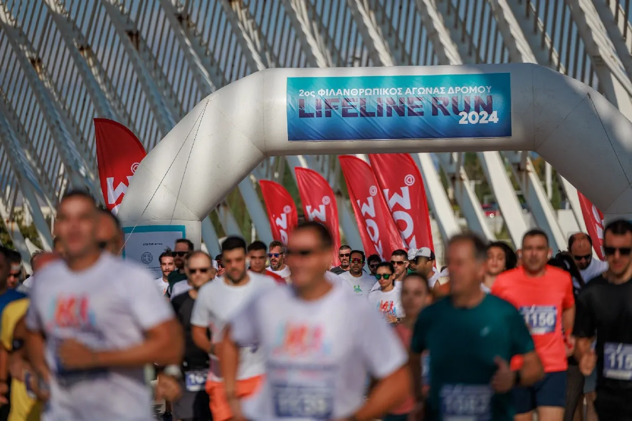 Η MGM Sports & more χορηγός του φιλανθρωπινού αγώνα Lifeline Run 2024